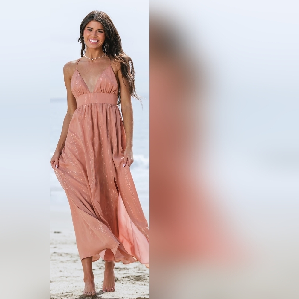 NWT Maxi Dress Sz M - Picture 6 of 8